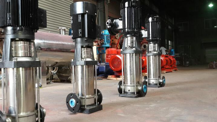 多級(jí)離心泵生產(chǎn)車間